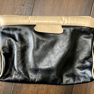 Vintage 1977 Timmy Woods Leather Clutch